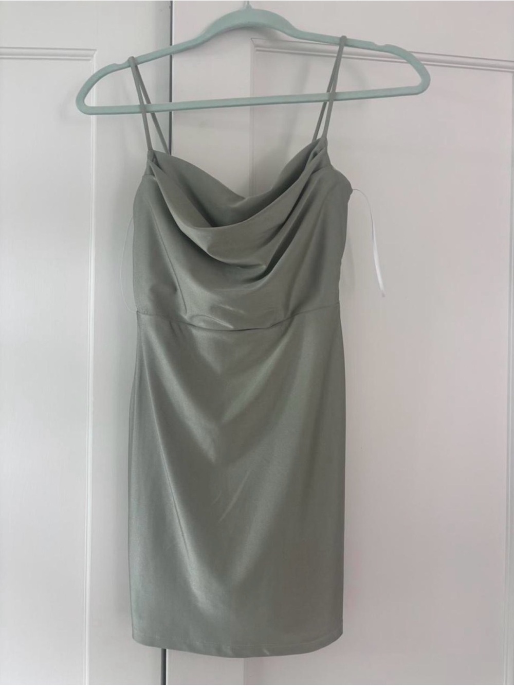 Lovely Day green mini dress